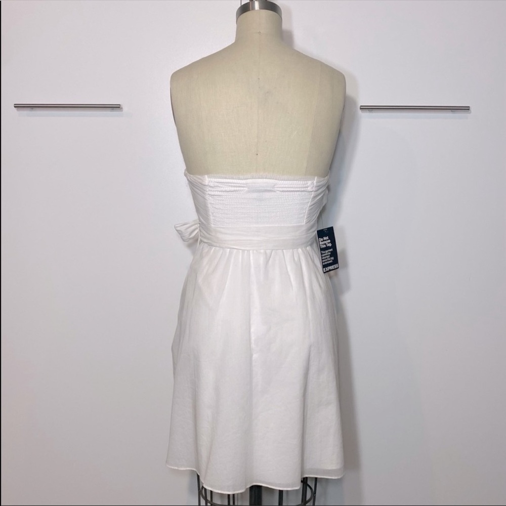 Express Little White Dress Size 0 - Picture 4 of 7
